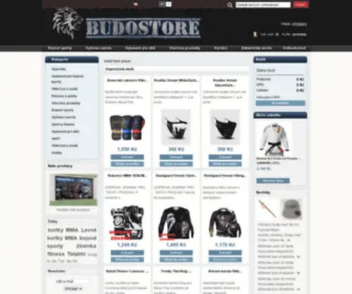Budostore.cz(Bojové sporty) Screenshot