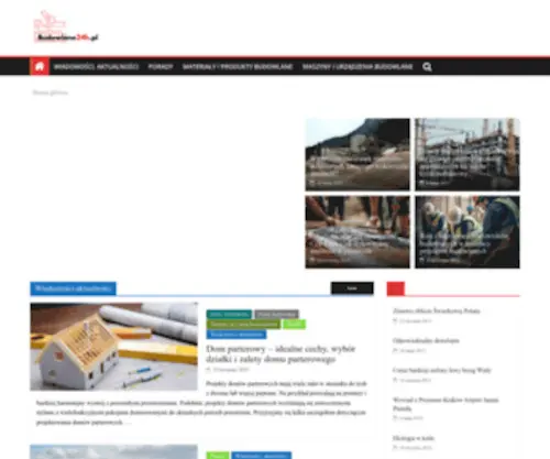 Budowlane24H.pl(Portal budowlany) Screenshot