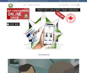 Budsclub.delivery(Buy Concentrates Canada Ontario) Screenshot