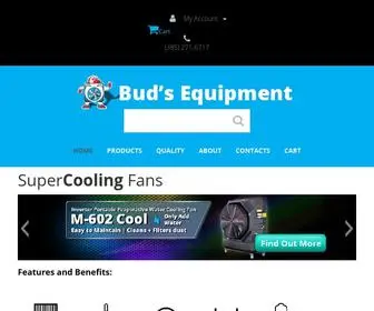 Budsequipment.com(Buds Equipment) Screenshot