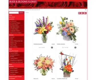 Budsnbloomsflorist.net(Garland Florist) Screenshot