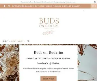 Budsonbuderim.com.au(Buds on Buderim) Screenshot