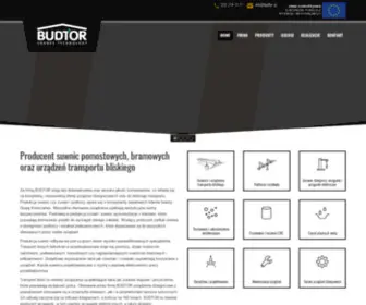 Budtor.pl(Renomowany producent suwnic pomostowych oraz bramowych) Screenshot