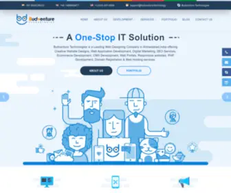 Budventure.technology(Web Development) Screenshot