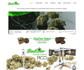 Budzone.ca(Buy Cannabis Online with BudZone by Mail Order) Screenshot