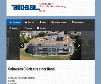 Buecheler-AG.ch(Bücheler Architektur) Screenshot