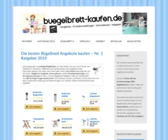 Buegelbrett-Kaufen.de(Bügelbrett kaufen) Screenshot