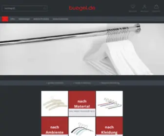Buegel.de(Kleiderbügel) Screenshot