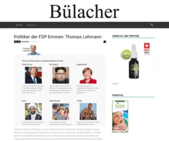 Buelacher.ch(News) Screenshot