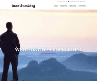 Buen.hosting(Alojamiento web para profesionales) Screenshot