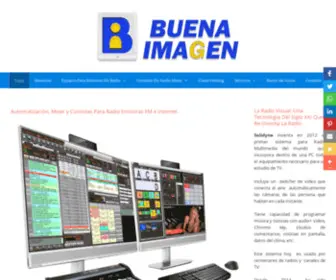 Buenaimagen.net(Mixer Consolas y Equipos Para Radio Emisoras FM e Internet) Screenshot