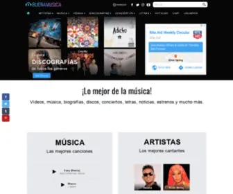 Buenamusica.com(Buena música) Screenshot