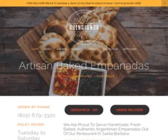 Buenaondasb.com(Buena Onda Empanadas) Screenshot