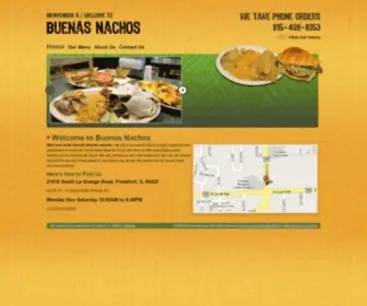 Buenasnachos.com(Buenas Nachos) Screenshot