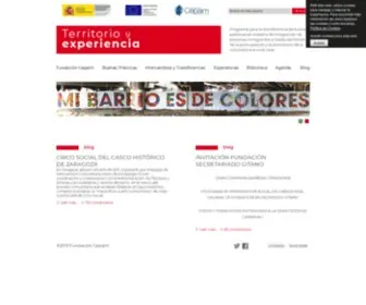 Buenaspracticascomunitarias.org(Territorio y Experiencia) Screenshot