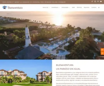 Buenaventura.com.pa(Exclusiva Comunidad de Playa y Golf) Screenshot