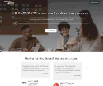 Buenavida.com(A unique opportunity to acquire) Screenshot