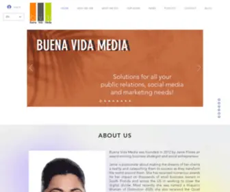 Buenavidamedia.com(Public Relations) Screenshot