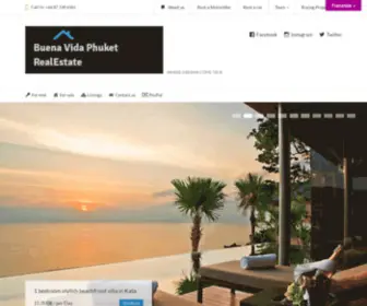 Buenavidaphuket.com(Buena Vida Phuket) Screenshot