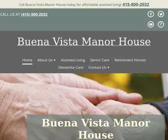 Buenavistamanorhouse.com(Buena Vista Manor House) Screenshot