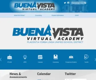 Buenavistavirtual.org(The mission of Buena Vista Virtual Academy) Screenshot