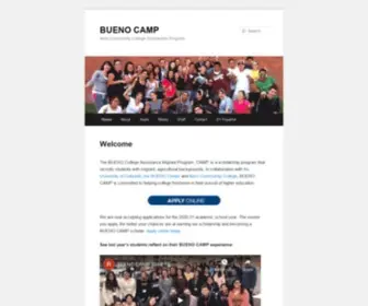 Buenocamp.net(BUENO CAMP) Screenshot