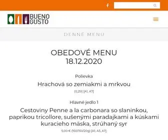 Buenogusto.sk(Denné) Screenshot