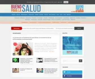 Buenoparalasalud.com(Bueno para la salud) Screenshot