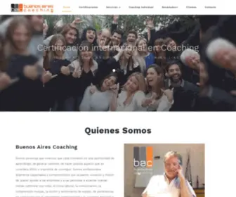 Buenosairescapacita.com.ar(Buenos Aires Coaching) Screenshot