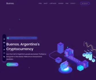 Buenos.io(Argentina's Cryptocurrency) Screenshot