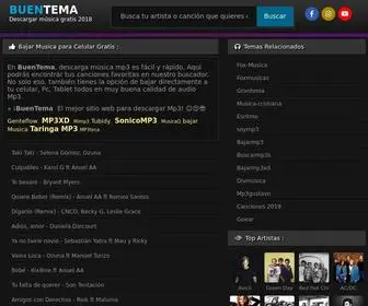 Buentema.bid(Descargar Música 2018 gratis) Screenshot