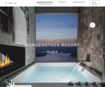 Buergenstock.ch(Bürgenstock Resort Luzern) Screenshot