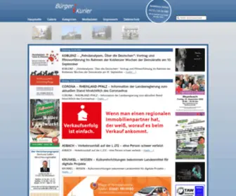 Buerger-Kurier.de(Bürgerkurier) Screenshot