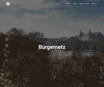 Buerger.net(Buergernetzverband e.V. – Website des Dachverband der Bürgernetze) Screenshot