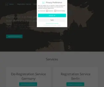 Buergeramt-Termine.de(We will get your bureaucratic tasks done coveniently) Screenshot