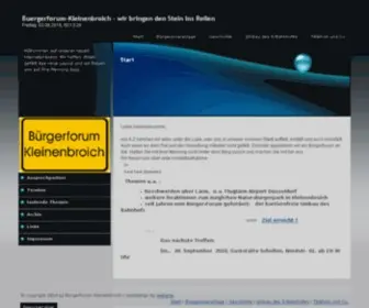 Buergerforum-Kleinenbroich.de(Buergerforum Kleinenbroich) Screenshot