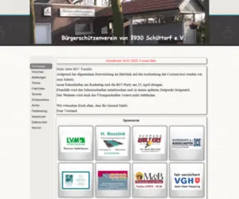 Buergerschuetzen-Schuettorf.de(Schüttorf) Screenshot