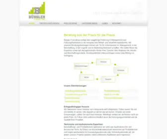 Buerglerconsulting.ch(Bürgler Consulting Wettingen) Screenshot