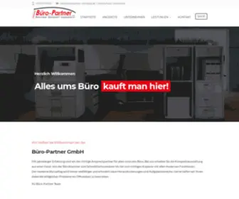 Buero-Partner.de(Startseite) Screenshot