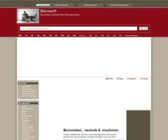 Buerosoft.de(Büromöbel) Screenshot