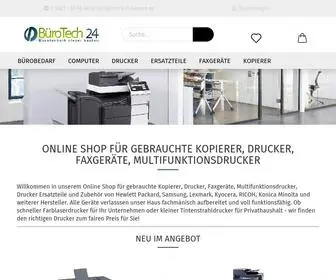 Buerotech24.de(Gebrauchte) Screenshot