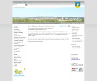 Buettenhardt.ch(Gemeinde Büttenhardt) Screenshot