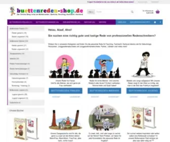 Buettenreden-Shop.de(Büttenrede) Screenshot