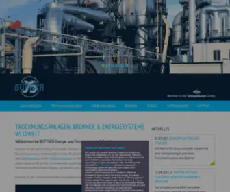 Buettner-Energy-Dryer.com(Büttner) Screenshot