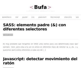 Bufa.es(Snippets para Desarrollo web) Screenshot
