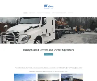 Bufalus.com(Bufalus Transport LTD) Screenshot