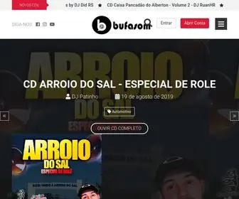 Bufasom.com.br(Bufa Som Os Melhores DJ's e Produtores do Brasil) Screenshot