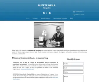 Bufeteneila.com(Nacionalidad Española por residencia) Screenshot