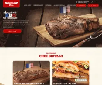 Buffalo-Grill.fr(The House of Barbecue) Screenshot