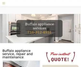 Buffaloappliancerepairs.com(Buffalo's best) Screenshot